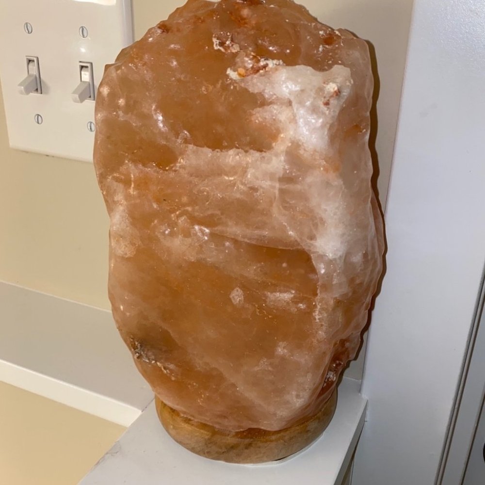 Gorgeous‎ Stylish Modern Orange Himalayan Salt Rock